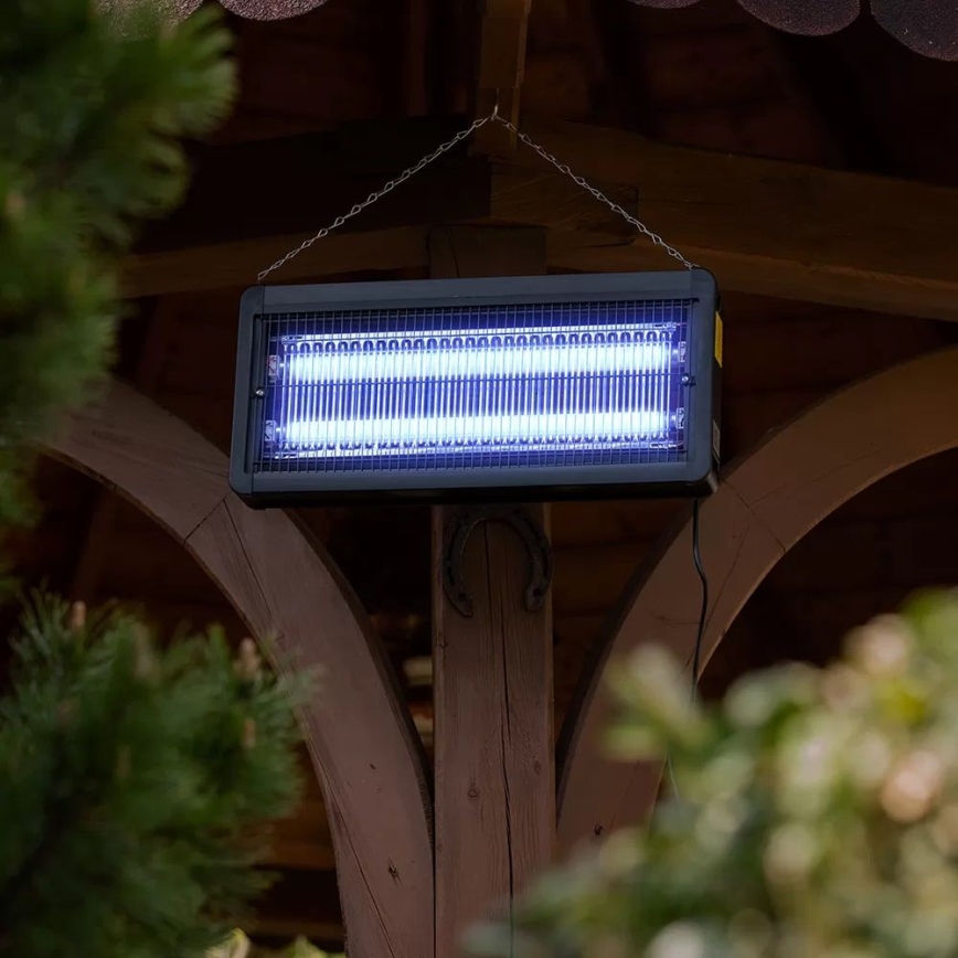Електрична пастка для комах 2x15W/230V 120 м²