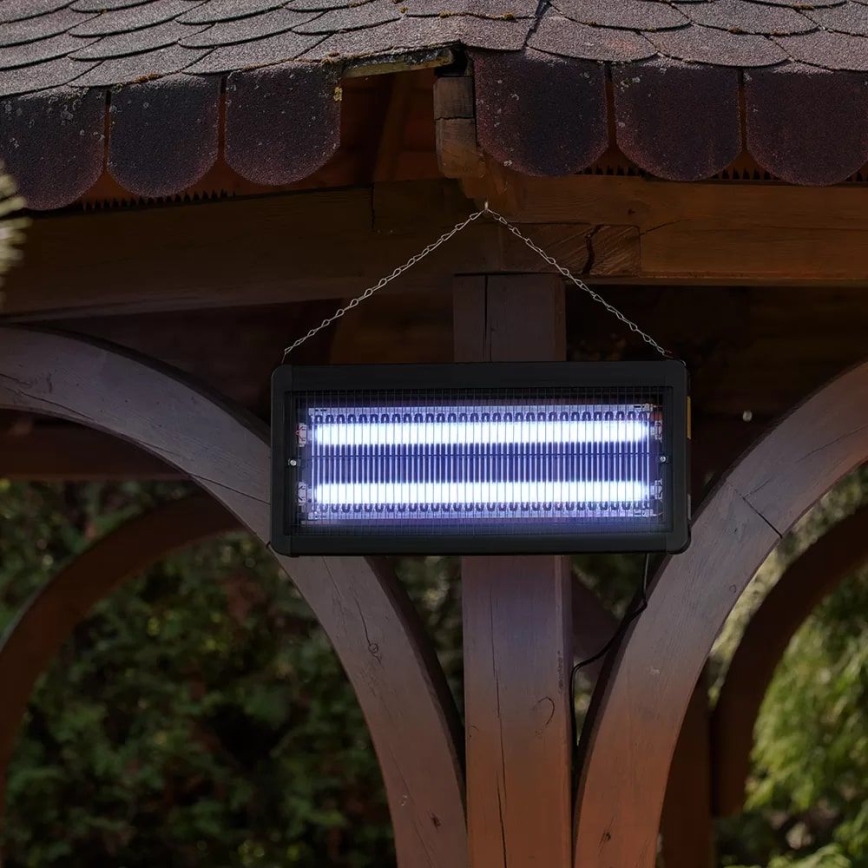 Електрична пастка для комах 2x15W/230V 120 м²