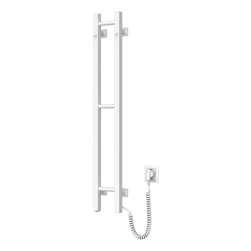 Електрична рушникосушарка SILOUETTE 187W/230V 101,1 см IP44 біла правостороння квадратна