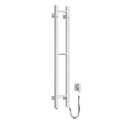 Електрична рушникосушарка SILOUETTE 187W/230V 101,1 см IP44 біла правостороння квадратна