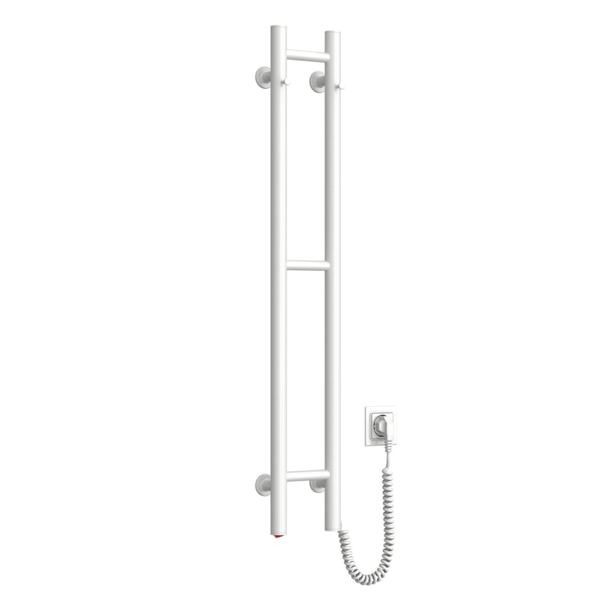 Електрична рушникосушка SILOUETTE 187W/230V 101,1 см IP44 біла права кругла