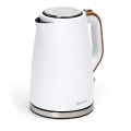 Електрочайник 1,7 л 2400W/230V нержавіюча сталь/білий