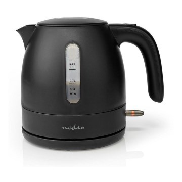 Електрочайник 1 л 2150W/230V чорний
