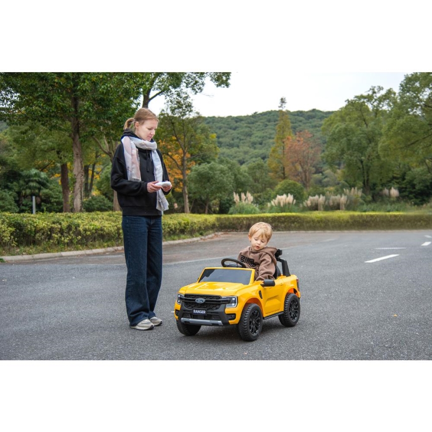 Электромобиль Ford Ranger 60W/4500 mAh желтый
