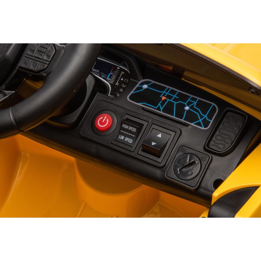 Электромобиль Ford Ranger 60W/4500 mAh желтый