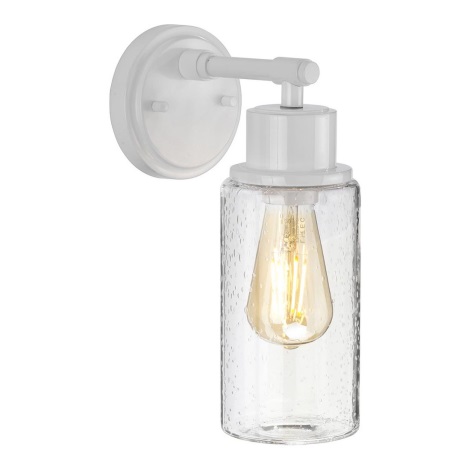 Elstead BATH-MORVAH1-W - Настенный светильник для ванной комнаты MORVAH 1xE27/60W/230V IP44 белый