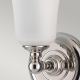 Elstead FE-HUGOLAKE1BATH - Светодиодный настенный светильник для ванной комнаты HUGOLAKE 1xG9/3W/230V IP44