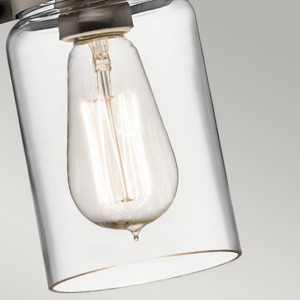 Elstead KL-BRINLEY-MP-OZ - Підвісна люстра BRINLEY 1xE27/60W/230V антрацит