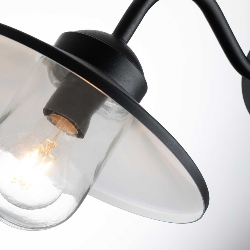 Elstead - Уличный настенный светильник с датчиком KLAMPENBORG 1xE27/60W/230V IP44