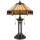 Elstead - Настольная лампа INDUS 2xE27/60W/230V янтарный стекло