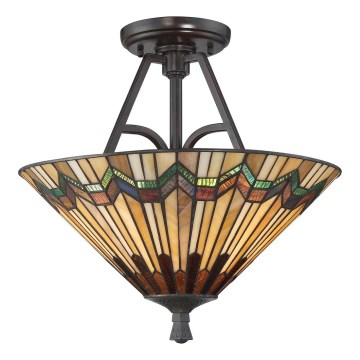 Elstead QZ-ALCOTT-SF - Поверхностно-монтируемая люстра ALCOTT 2xE27/60W/230V