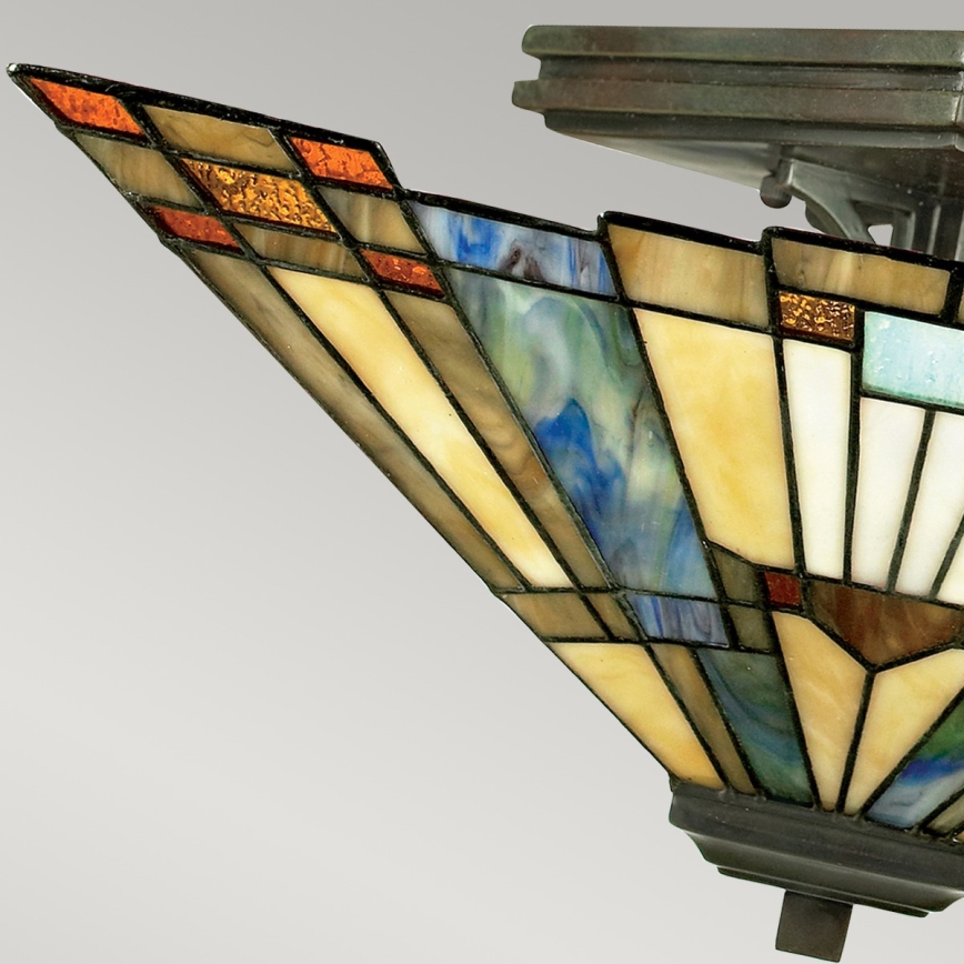 Elstead QZ-INGLENOOK-SF - Потолочный светильник INGLENOOK 2xE27/60W/230V