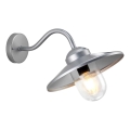 Elstead - Уличный настенный светильник KLAMPENBORG 1xE27/60W/230V IP44 матовый хром