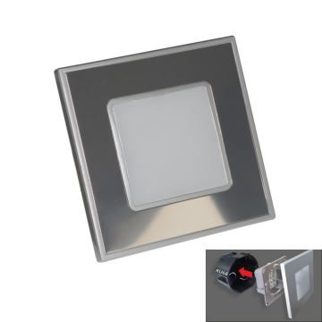Emithor 48304 - Светодиодный настенный лестничный светильник 16xLED/1W/230V