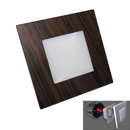 Emithor 48306 - Светодиодный навигационный светильник STEP LIGHT 16xLED/1W/230V