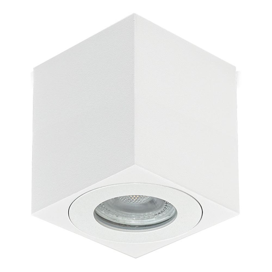 Emithor 48622 - Точковий світильник для ванної кімнати ALUX 1xGU10/35W/230V IP44 квадратний білий