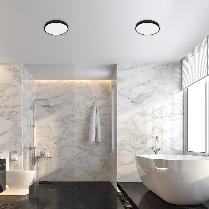 Emithor 49042 - Стельовий LED світильник для ванної LENYS LED/6W/230V діаметр 90 мм IP44