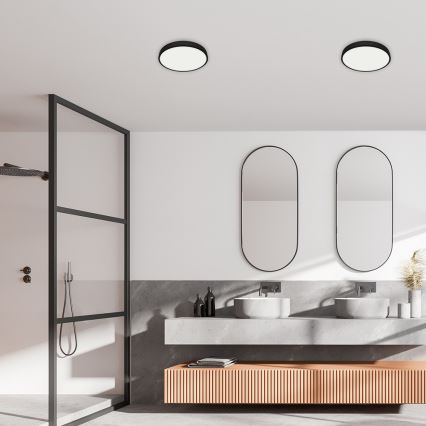 Emithor 49043- Стельовий LED світильник для ванної LENYS LED/12W/230V діаметр 140 мм IP44