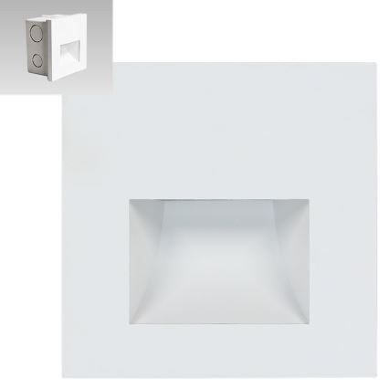 Emithor 70415 - Світлодіодний світильник для сходів SUNNY LED/1W/230V 4000K білий