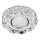 Emithor 71094 - Светодиодный встроенный светильник CRYSTAL FIX 1xGU10/50W + LED/3W STRIPE