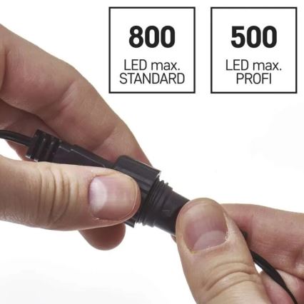 Блок питания для рождественских гирлянд 230V IP44 + дистанционное управление