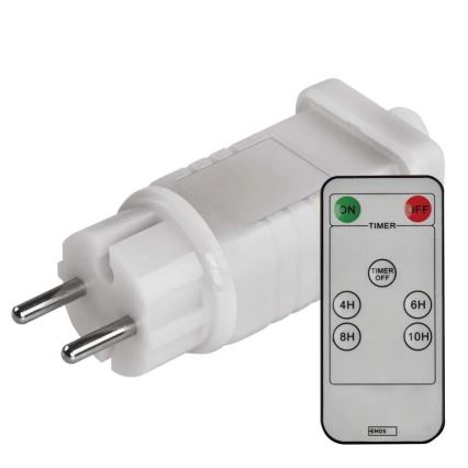 Блок питания для рождественских гирлянд 230V IP44 + дистанционное управление