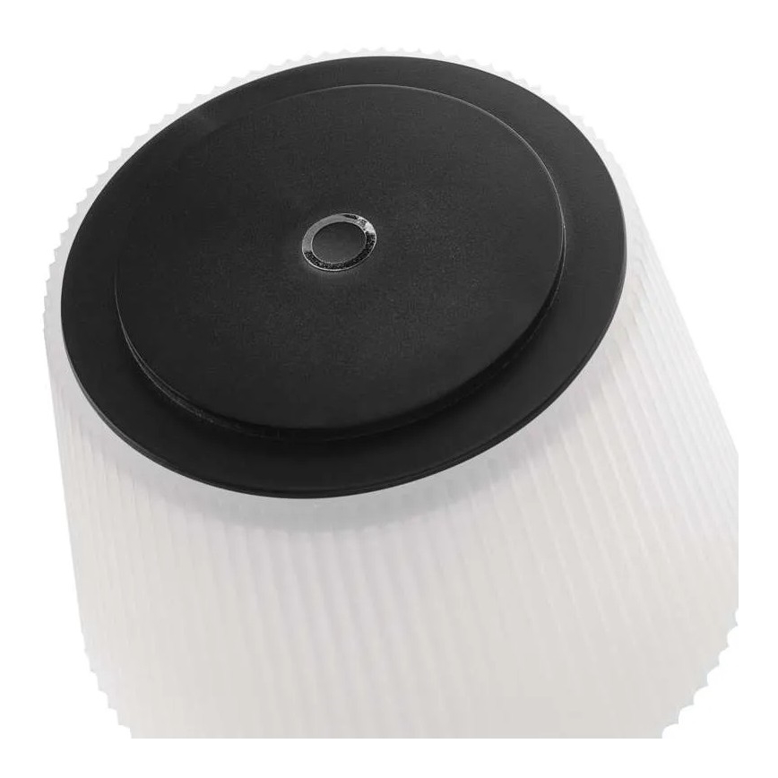 Акумуляторна LED лампа з регулюванням яскравості KATIE LED/4W/10V 1800mAh IP44 CRI 90 чорний