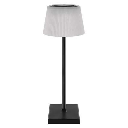 Акумуляторна LED лампа з регулюванням яскравості KATIE LED/4W/10V 1800mAh IP44 CRI 90 чорний