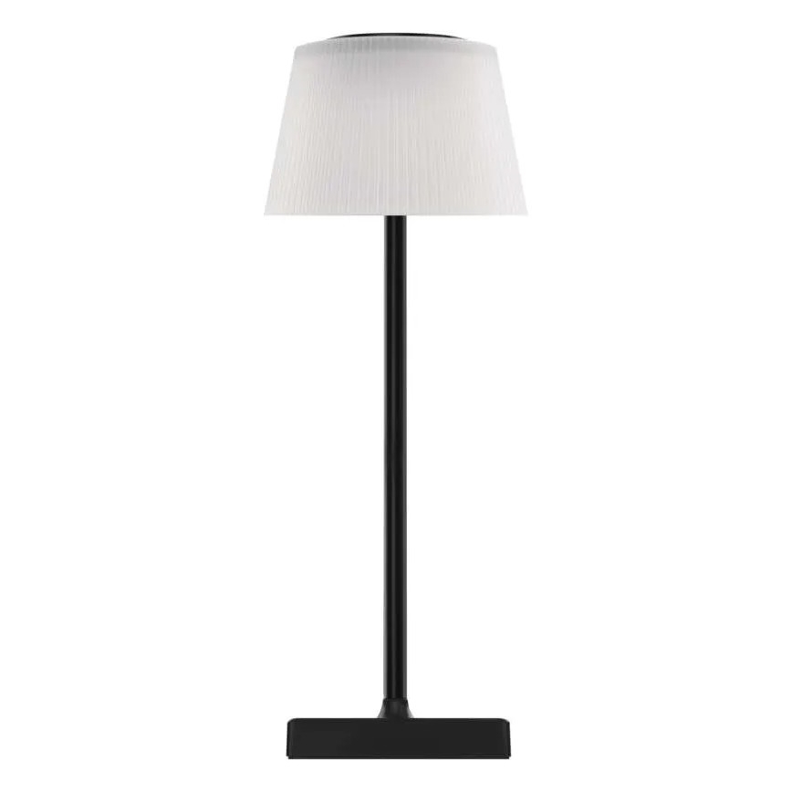 Акумуляторна LED лампа з регулюванням яскравості KATIE LED/4W/10V 1800mAh IP44 CRI 90 чорний