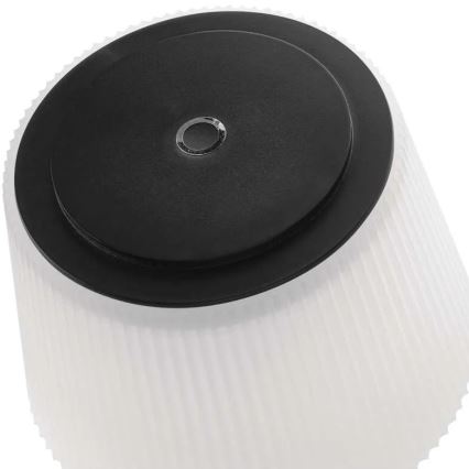 Светодиодная аккумуляторная лампа с регулированием яркости KATIE LED/4W/10V 1800mAh IP44 CRI 90 черный