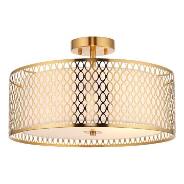 Endon 101568 - Припотолочная люстра CORDERO 3xE27/10W/230V золотистый