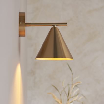 Endon 102893 - Настінний точковий світильник CAPE 1xE14/7W/230V латунь