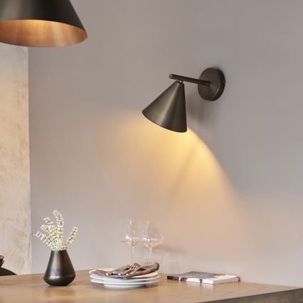 Endon 102894 - Настенный точечный светильник CAPE 1xE14/7W/230V бронзовый