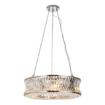 Ендон 104528 - люстра на ланцюзі 6×Е14/6Вт/230В глянцевий хром