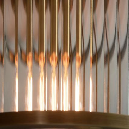 Endon 106265 - Потолочный светильник RIDGETON 1xE27/10W/230V латунь