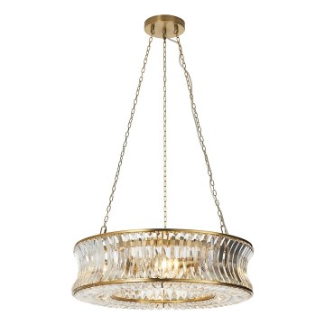 Endon 106811 - подвесная люстра на цепи, 6xE14/6W/230V, золотая
