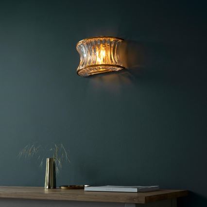 Endon 106812 - Настінний світильник 2xE14/7Вт/230В золотистий