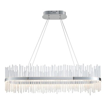 Endon 107109 - LED люстра на тросі LED/47W/230V 3000K полірований хром