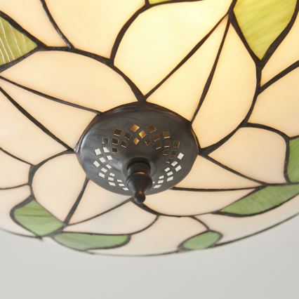 Endon 111896 - Накладна люстра Tiffany BOTANICA 3xE27/10W/230V діам. 45 см