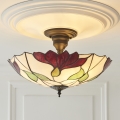 Endon 111896 - Накладная люстра Tiffany BOTANICA 3xE27/10W/230V, диам. 45 см