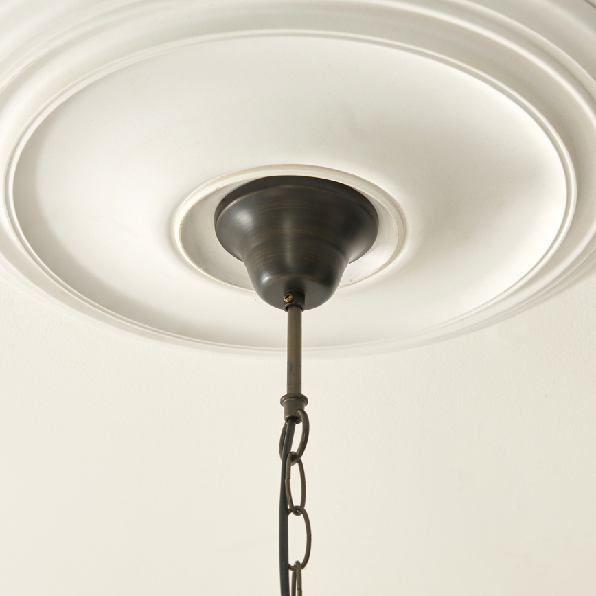 Endon 112246 - Люстра на ланцюзі Tiffany BOTANICA 1xE27/60W/230V, діаметр 45 см