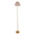 Endon 114785 - LED Акумуляторний торшер з регулюванням яскравості BURLEY LED/1,5W/5V 3600 mAh латунь/сірий
