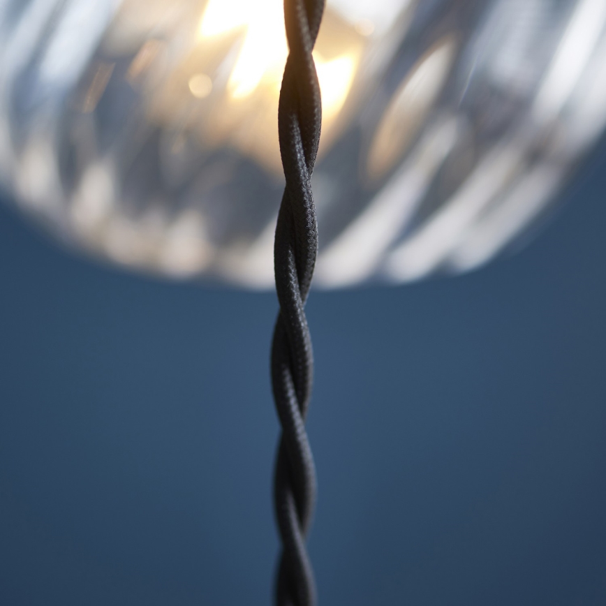 Endon 119435 - Люстра на тросі ALLEGRA 5xE14/7W/230V латунь