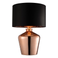 Endon 61149 - Настільна лампа WALDORF 1xE27/10W/230V мідний/чорний