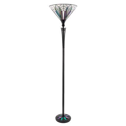 Endon 63933 - Підлогова лампа Tiffany ASTORIA 1xE27/60W/230V Ø 40 см