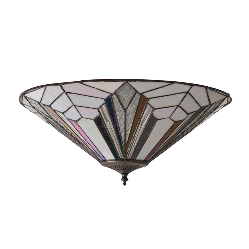 Endon 63935 - Потолочный светильник Tiffany ASTORIA 2xE27/60W/230V, диаметр 48 см