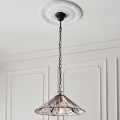 Endon 63938 - Люстра на цепи Tiffany ASTORIA 1xE27/60W/230V, диаметр 48 см