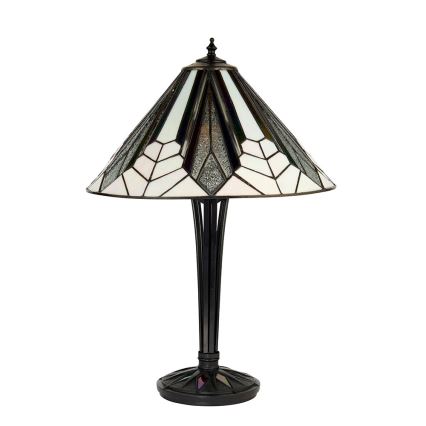 Endon 63939 - Настольная лампа Tiffany ASTORIA 2xE27/60W/230V, диаметр 40 см