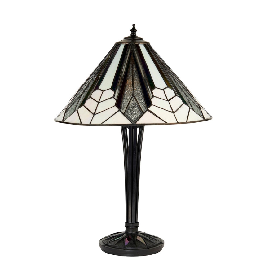 Endon 63939 - Настольная лампа Tiffany ASTORIA 2xE27/60W/230V, диаметр 40 см