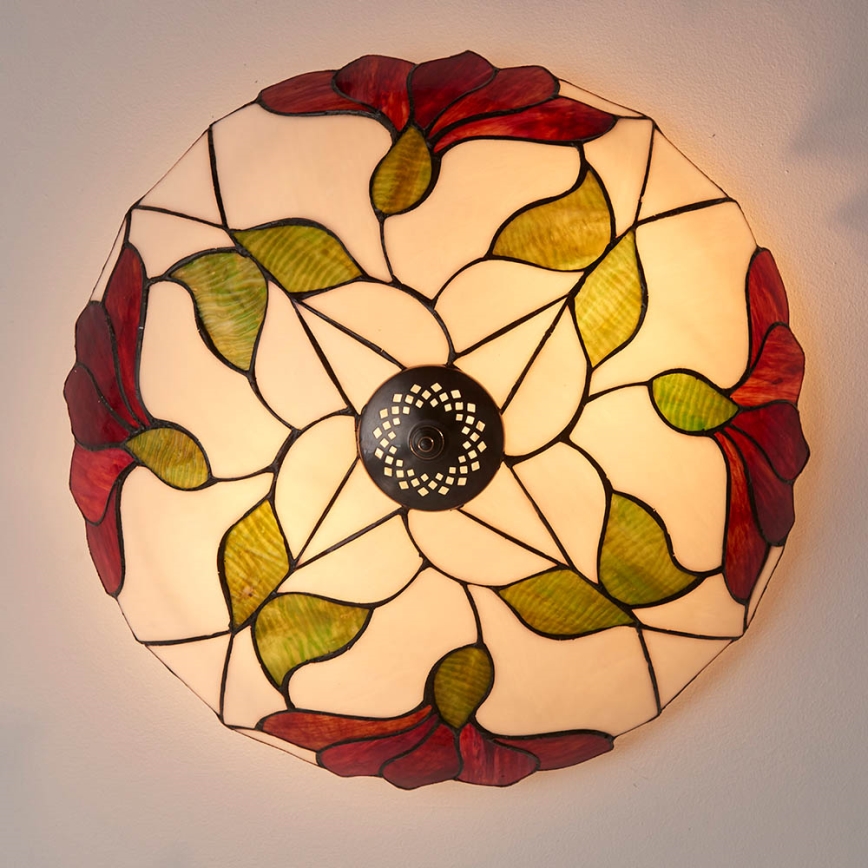 Endon 63960 - Потолочный светильник BOTANICA 2xE27/60W/230V диам. 45 см
